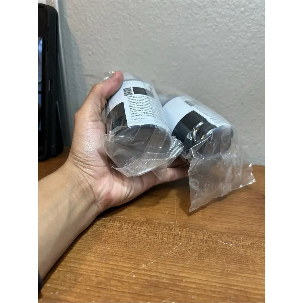 Canon 20 PGBK GI-20 Black Ink - NEW SEALED Lot Of 2